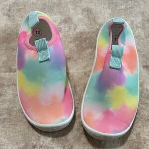 Cat & Jack Pastel Tie-Dye Kids Water Shoes